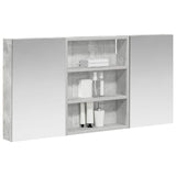 Bathroom Cabinet Set 3 pcs 100 x 10.5 x 50 cm Engineered wood 3403683
