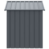 Dog House with Roof Anthracite 117x103x123 cm Galvanised Steel 172349