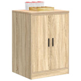 Garage Storage Cabinet Sonoma Oak 60x51x85 cm Solid Wood Pine 860573