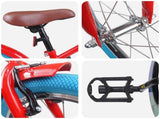 Kids Bike 18 Inches for 5-7 Years Old Red 42009322