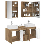 Bathroom Cabinet Set 5 pcs Artisan Oak Engineered Wood 3406414