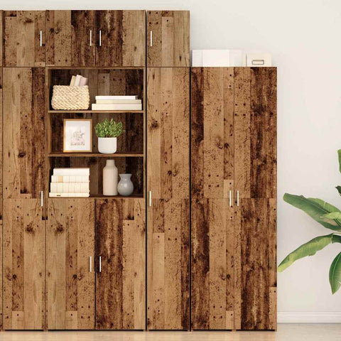 Slim Storage Cabinet Old wood 30 x 42.5 x 225 cm 3365627