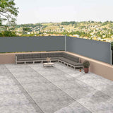 Retractable Side Awning Anthracite 117x1200 cm 318056