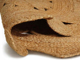 Area Rugs Natural 210 cm Jute 42010819