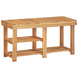 Shoe Rack 90x32x46 cm Solid Acacia Wood 45932