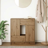 Sideboard with Drawers and Doors Artisan Oak 70.5x34x74.5 cm 861849