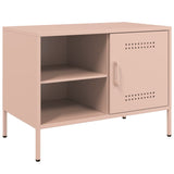 TV Cabinets 2 pcs Pink 68x39x50.5 cm Steel 842997