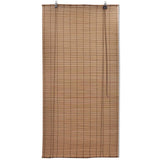 Brown Bamboo Roller Blinds 150 x 220 cm 241331