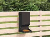 Deer Feeder Black 28 x 30 x 80 cm Cold-Rolled Steel 874609