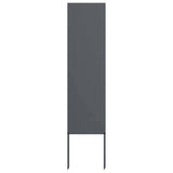 Garden Privacy Screen Anthracite 32 x 140 cm Cold-rolled steel 876219