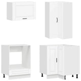 Kitchen Unit PORTO 8 pcs White Engineered Wood 3438421