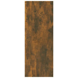 Console Table Smoked Oak 105x30x80 cm Engineered Wood 815939