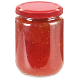 Glass Jam Jars with Red Lid 96 pcs 230 ml 50801