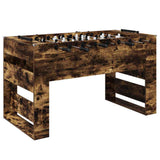 Foosball Table Smoked Oak 146.5 x 74 x 85 cm Engineered Wood 3378203