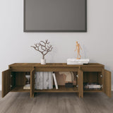 TV Cabinet Brown Oak 120x30x40.5 cm Engineered Wood 813052