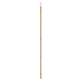 Sliding Door Natural 83 x 232 cm Solid Pine Wood and Glass 3332225