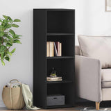 Highboard Black 40x41x124 cm Engineered Wood 846384