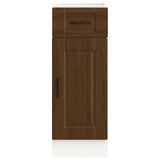 Kitchen Base Cabinet Porto Brown Oak Engineered Wood 853944