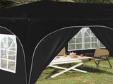Pop-up Party Tent 575 x 288 x 245 cm Black Oxford Fabric 42019909