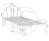 ZNTS Nova 3' Bed 200-201-025