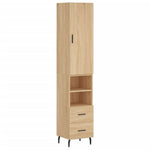 Highboard Sonoma Oak 34.5x34x180 cm Engineered Wood 3198932