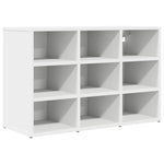 Shoe Cabinet with Shelf White 77.5 x 30 x 51 cm Engineered wood 808675