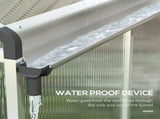 8 x 6ft Aluminium Frame Greenhouse T3398P315932