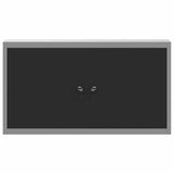 Tool Cabinet with Shelf Black and Grey 100 x 20 x 55 cm 4103471