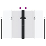 Retractable Side Awning White 220x1200 cm 4004871