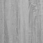 ZNTS 3 Piece Bathroom Furniture Set Grey Sonoma Engineered Wood 3301163