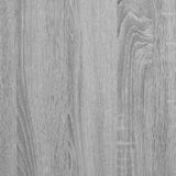 ZNTS 3 Piece Bathroom Furniture Set Grey Sonoma Engineered Wood 3301163