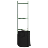 Tomato Cages with Plant Bags 6 pcs 116 cm Steel and PP 3281488