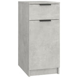 Desk Cabinet Concrete grey Engineered wood Compact Desk Cabinet 811506