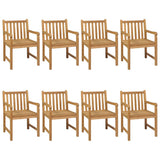 Garden Dining Set Warm Teak 3059948
