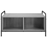 Coffee Table Grey Sonoma 80 x 80 x 41 cm Engineered Wood 8013599
