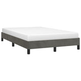 Bed Frame without Mattress Dark Grey 120x190 cm Small Double Velvet 3269626