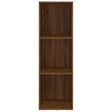 Book Cabinet/TV Cabinet Brown Oak 36x30x114 cm Engineered Wood 826657