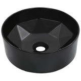 Wash Basin 36x14 cm Ceramic Black 143910
