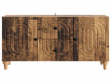 TV Cabinet Old Wood 89 x 34.5 x 60 cm Engineered Wood 894203
