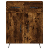 Highboard Smoked Oak 69.5x34x180 cm Engineered Wood 3199910