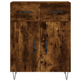Highboard Smoked Oak 69.5x34x180 cm Engineered Wood 3199910