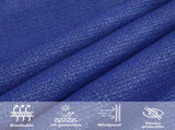 Sunshade Sail 160 g/m Rectangular Blue 4x7 m HDPE 311520