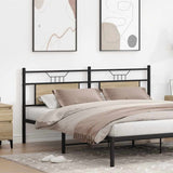Replace Headboard Sonoma Oak 180 cm Engineered Wood and Steel 4106828