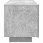 TV Cabinet Concrete Grey 100x35x40 cm Engineered Wood 804440