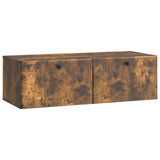 Wall-Mounted TV Cabinet 98 x 41 x 30 cm Smoked Oak 899210