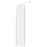 Bathroom Mirror Cabinet White 30 x 10.5 x 50 cm Engineered wood 889015