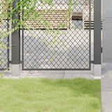 Post Bases Square 12 pcs Silver 91x91 mm Galvanised Steel 42000011