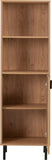 ZNTS Leon 1 Door 2 Shelf Cabinet 300-320-036