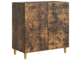 Sideboard Smoked Oak 66 x 34.5 x 90 cm Engineered Wood 894590