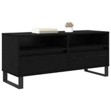 TV Cabinet with Drawer Black Oak 100 x 34.5 x 44.5 cm 881788